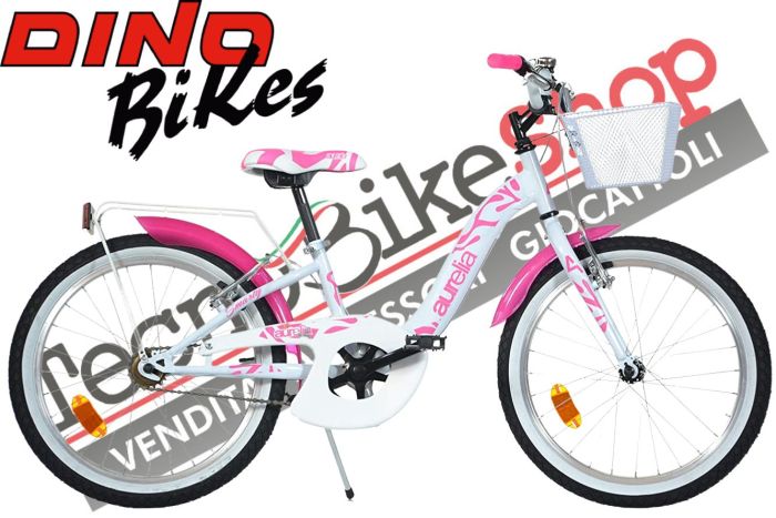 Bicicleta Niña Dino Bikes Aurelia Smarty 20 Pulgadas Frenos Aluminio V Rosa
